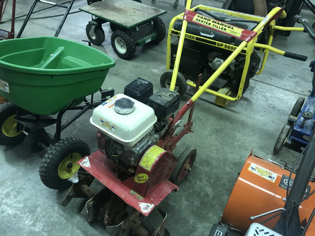Garden Tiller R&J Tool Rental