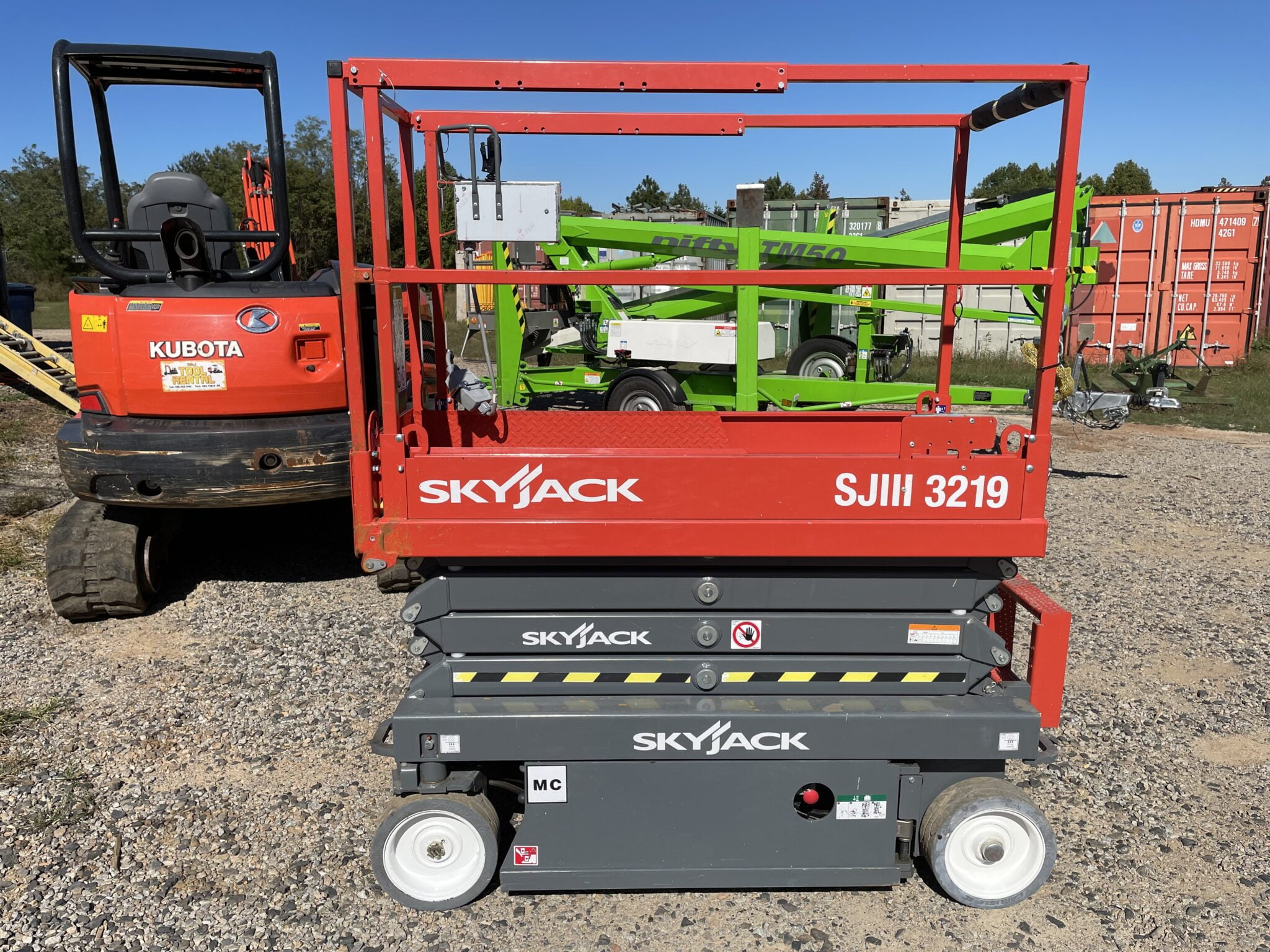 SkyJack Scissor Lift R&J Tool Rental