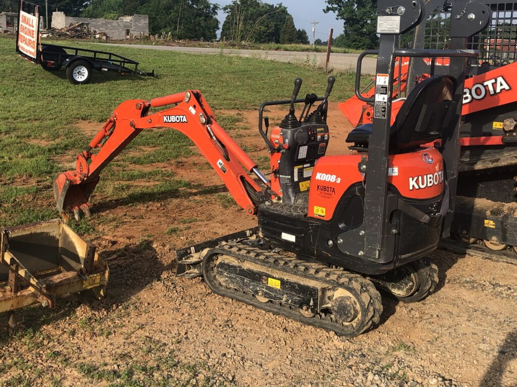 Kubota K0083 Micro Excavator R&J Tool Rental